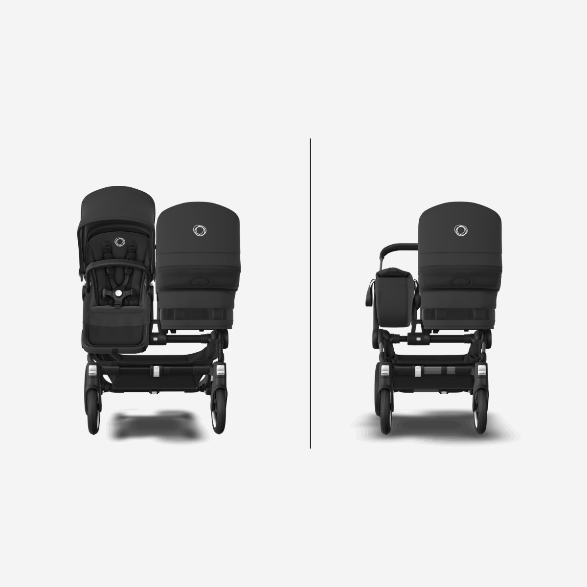 Product image - Bugaboo Donky5 Duo ~ Midnight Black