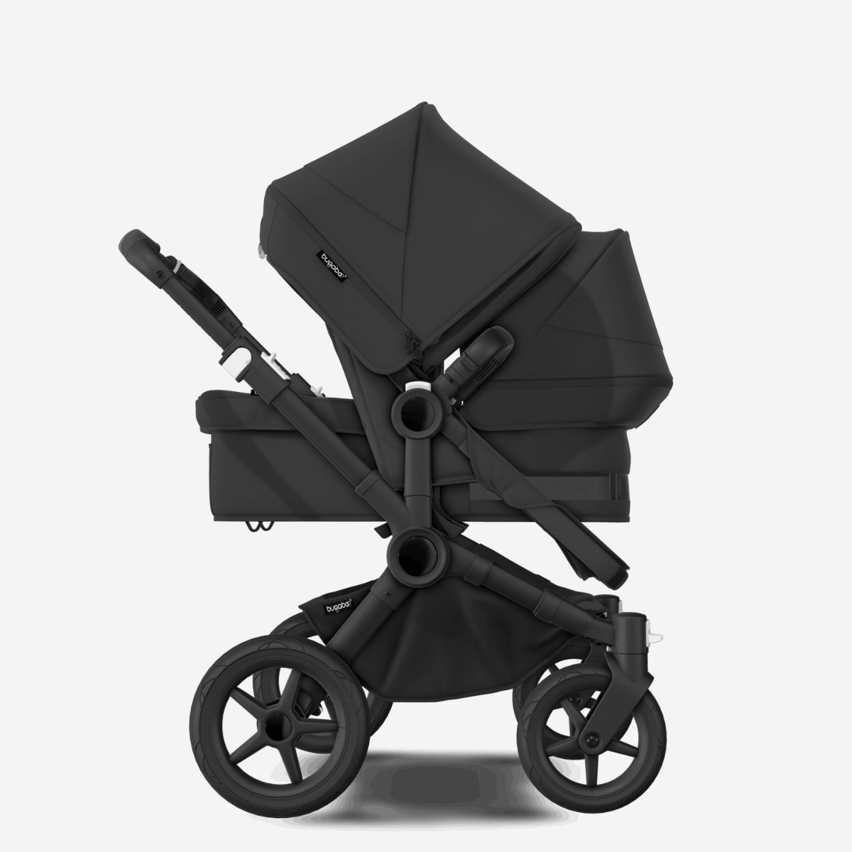 Product image - Bugaboo Donky5 Duo ~ Midnight Black