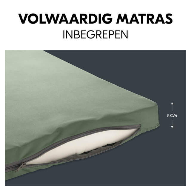 Product image - Hauck Campingbed ~ Dark green