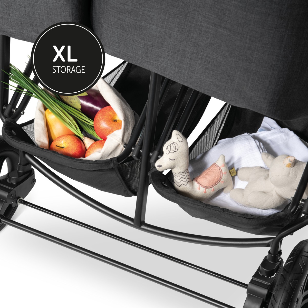 Product image - Hauck Tweeling Buggy ~ Zwart