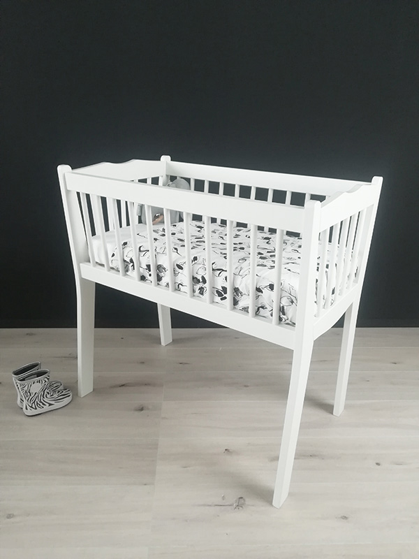 Product image - Wieg Maaike Happy Baby ~ White 